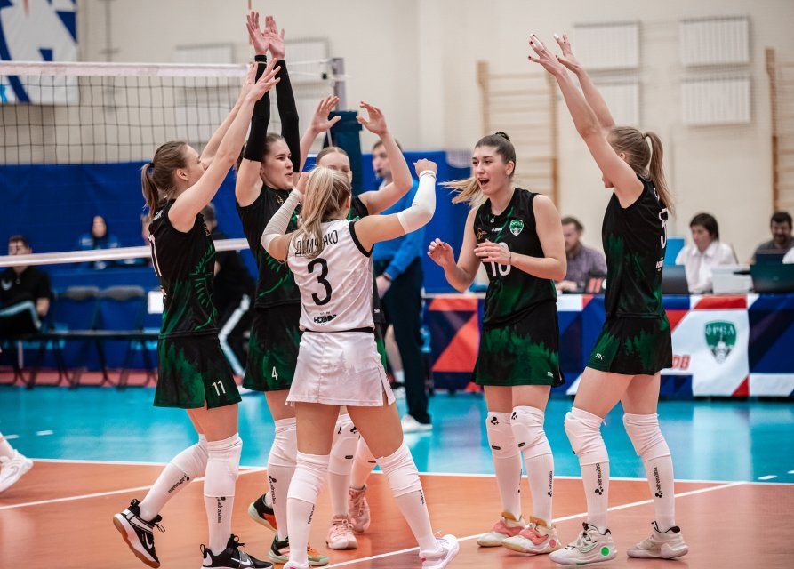 Волейболистки «Орла» дебютировали в Высшей лиге «Б»: пятое место и право сыграть в полуфинале