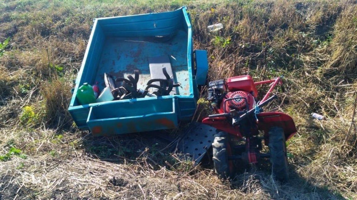 На Орловщине легковушка въехал в мотоблок