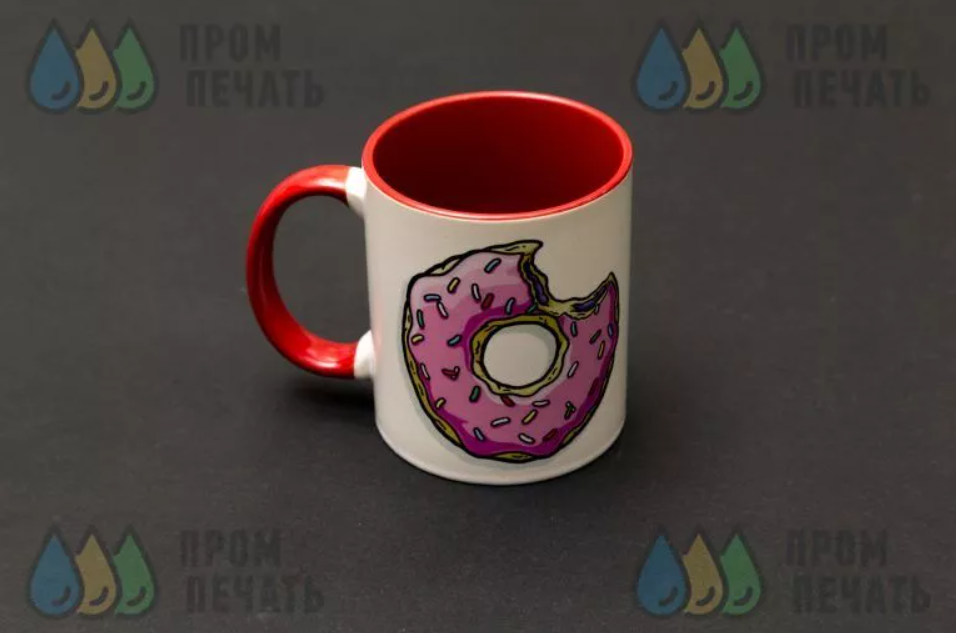 Печать на кружках: логотипы, надписи, оригинальный дизайн