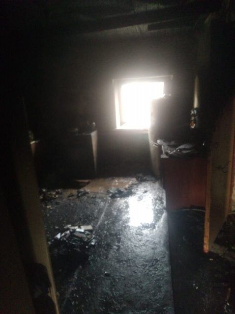 В Орловской области вспыхнул дом многодетной семьи