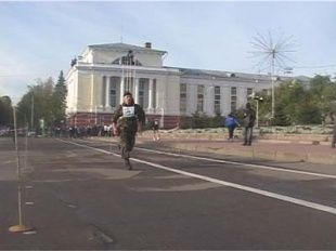 Эстафета полицейских