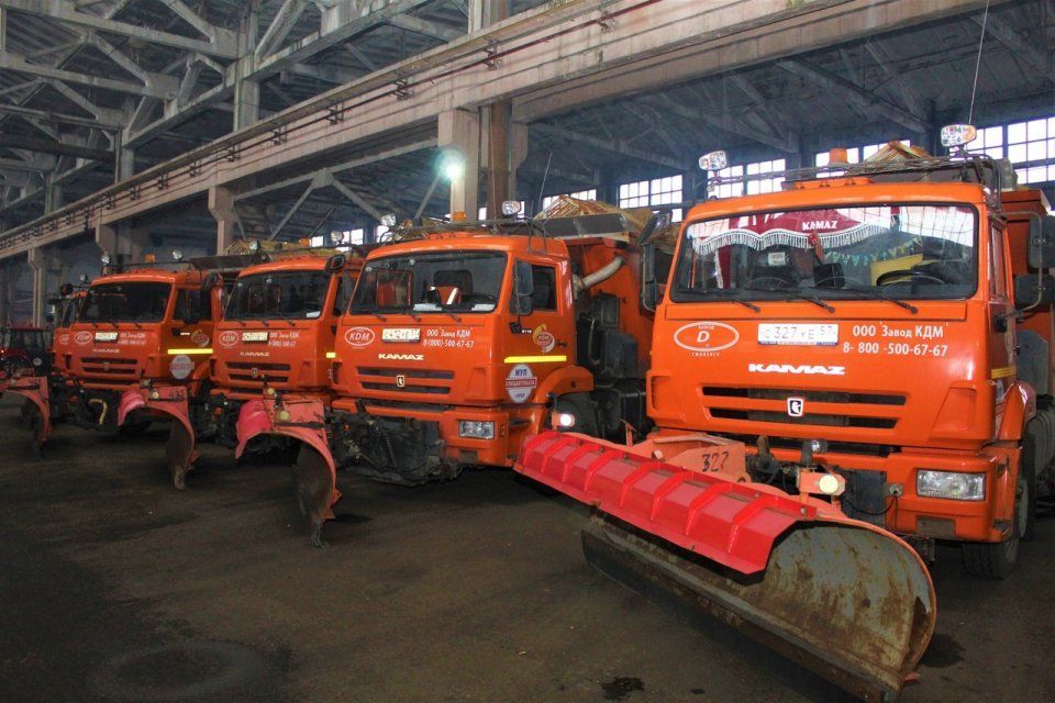 В Орле МУП «Спецавтобаза» подготовила технику к зиме