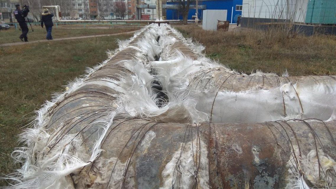 В разгар отопительного сезона орловчане мерзнут в квартирах из-за оголенных труб