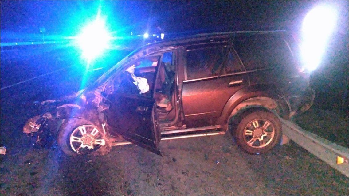 На Орловщине внедорожник врезался в металлический швеллер