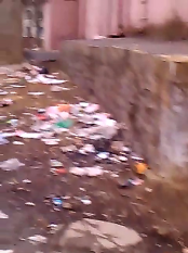 Помойка около дома