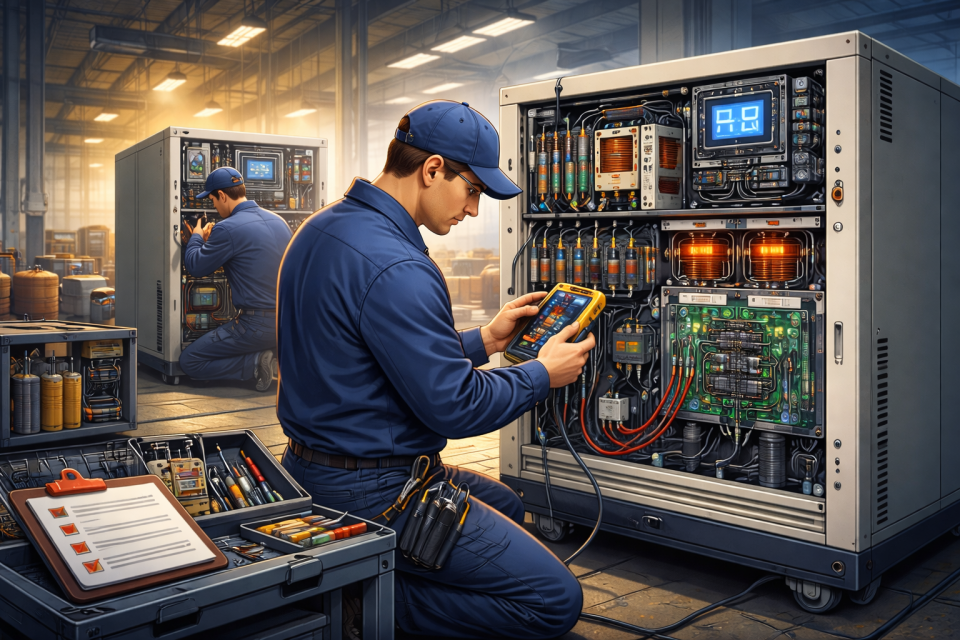 Обслуживание стабилизаторов на производстве: регламент и практика