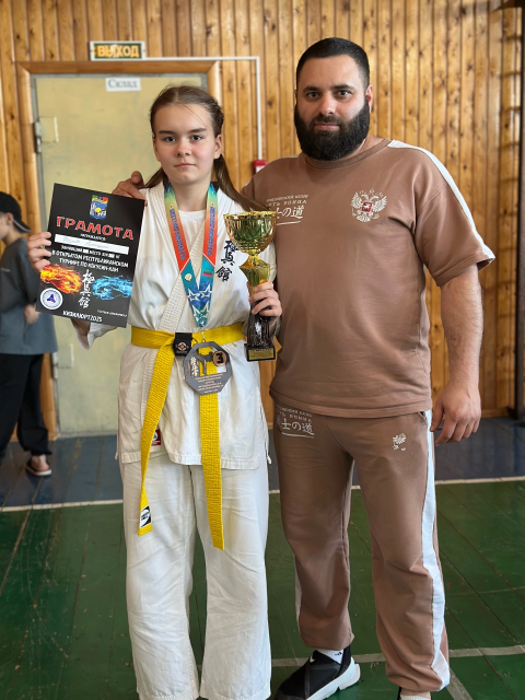 Воспитанница СШ №1 г. Орла Екатерина Козлова завоевала бронзовую медаль в Дагестане