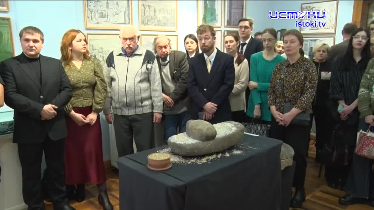 Отчётная выставка орловских археологов