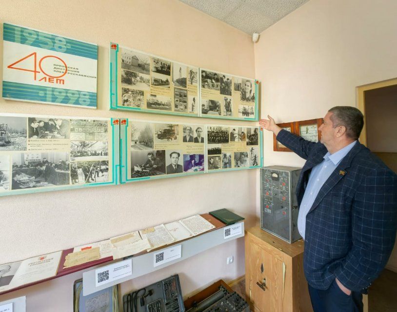 Музей истории электрификации Орловского узла МЖД открылся на станции Орел