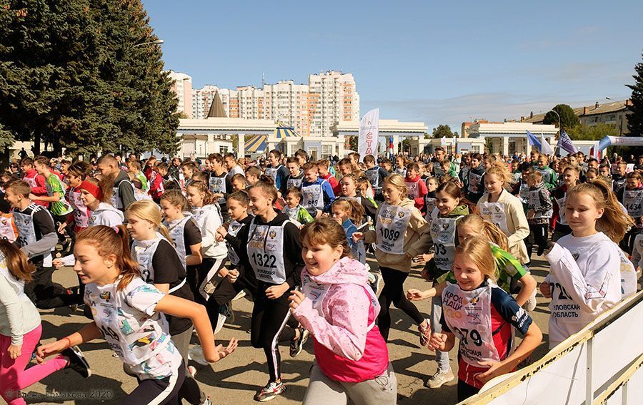 В Орле массовый забег «Кросс наций» состоится 18 сентября