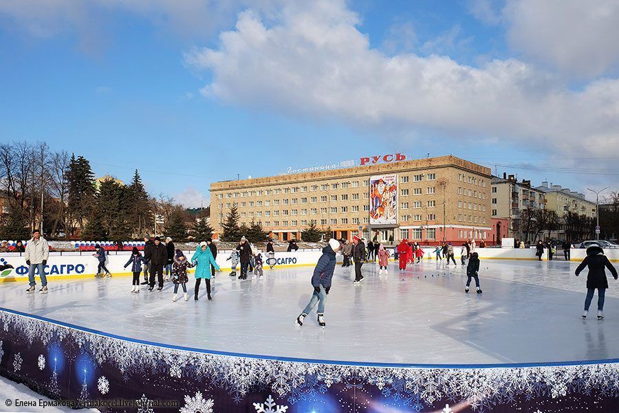 Каток на пл. Ленина в Орле откроют 27 декабря