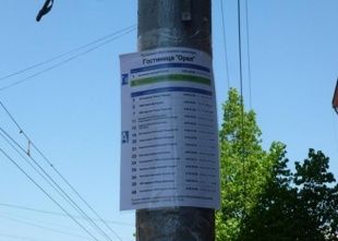 В Орле на 176 остановках разместили расписание движения транспорта