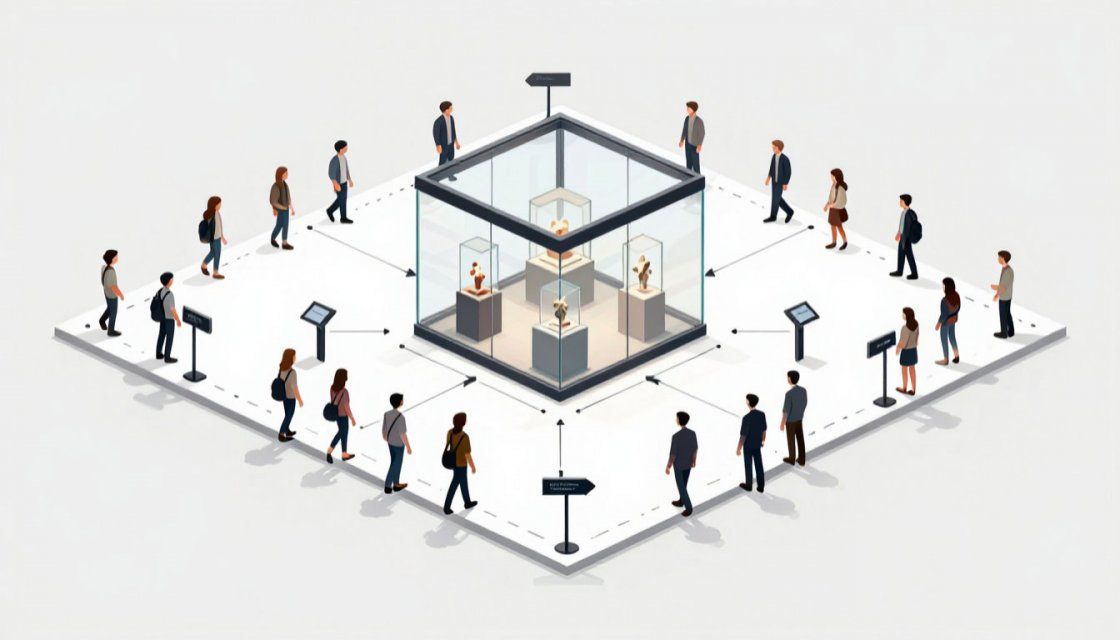 Зонирование выставочного пространства: как направить поток посетителей к нужной точке контакта