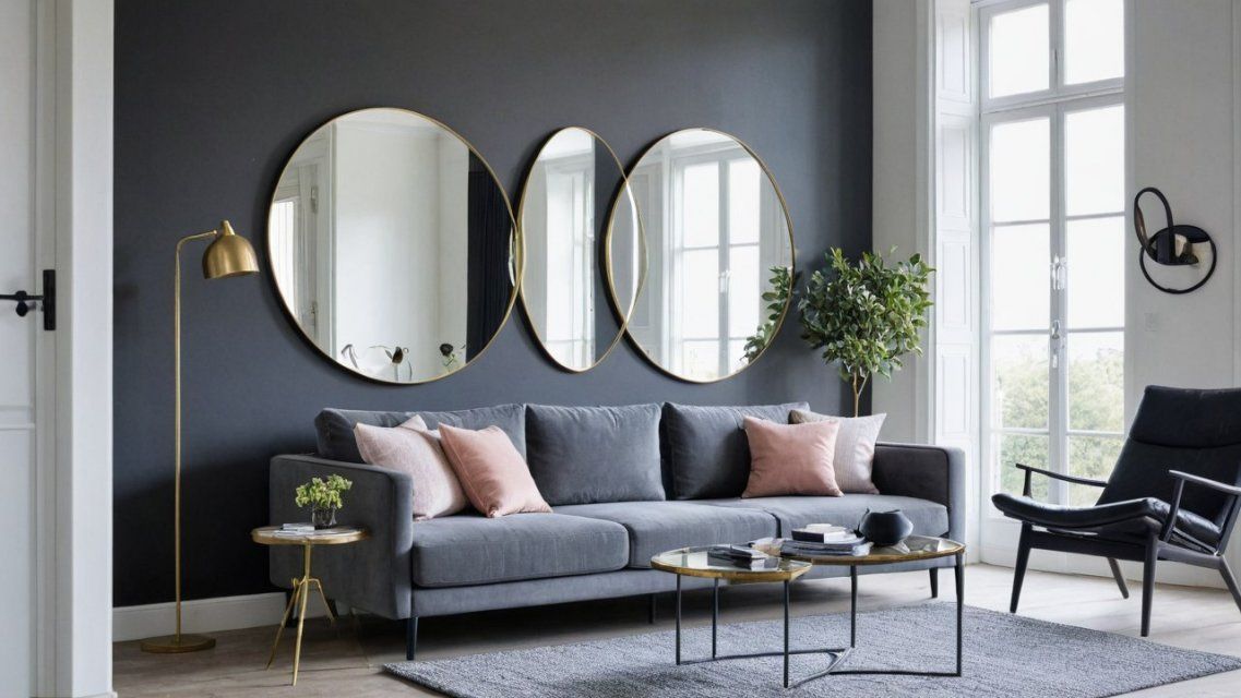 Современные тренды в декоре: дизайн интерьера с использованием зеркал и инновационных элементов