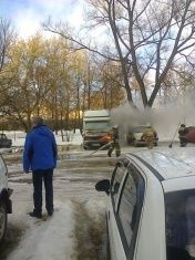 В Орле сгорел автомобиль