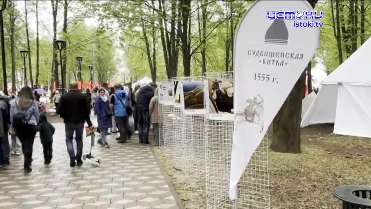 Торжественная атмосфера парка Победы