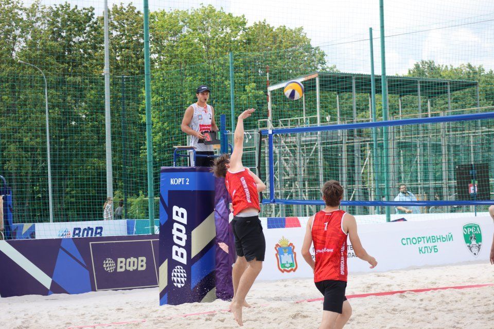 Соревнования по пляжному волейболу в Орле продлятся до четверга