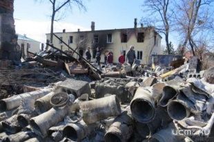 В Орле начинаются работы по восстановлению домов, разрушенных при взрыве склада пиротехники