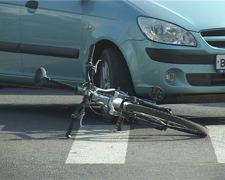 Сбили велосипедиста