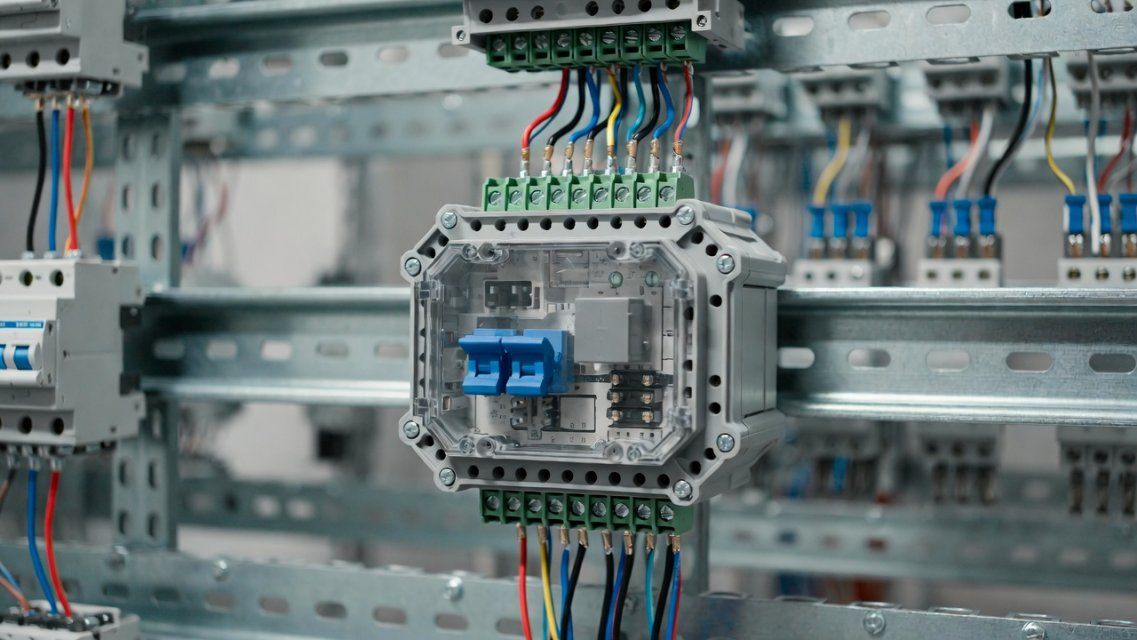 Монтаж на DIN-рейку: преимущества компактных решений в промышленных шкафах