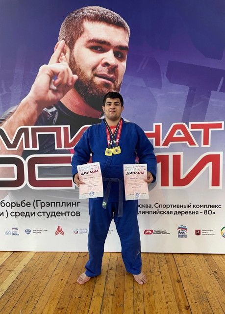 Орловский спортсмен Лаврент Оганнисян стал двукратным чемпионом России