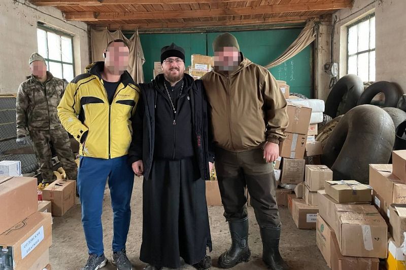 Орловская митрополия отправила нашим военным посылку весом более пяти тонн