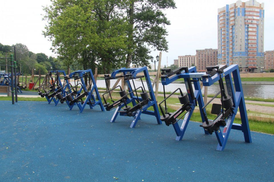 Орловчане оценили спортплощадку в детском парке