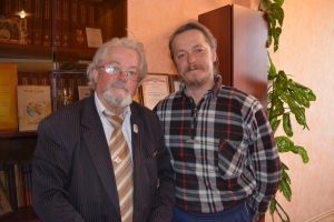 Отец и сын Рассохины отмечают юбилей - 30 лет со дня вхождения в Союз российских писателей