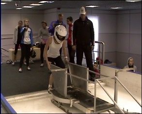 Орловские бобслеистки приняли участие в первенстве России по бобслею на олимпийской трассе в Сочи 