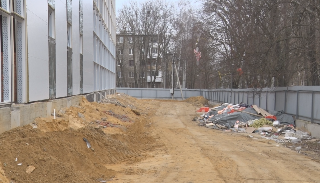 Стали известны сроки готовности строящегося спорт.комплекса на ул. Матвеева в Орле