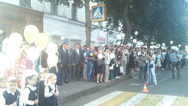 Вместе с другими первоклассниками в лицее №22 начинает обучение и сын Вадима Потомского