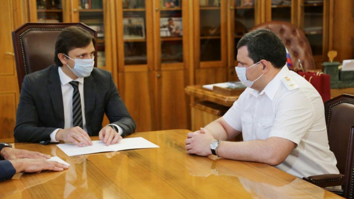 Клычкову представили нового прокурора Орловской области