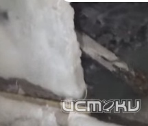 Одно из укрытий в Орле утопает в воде 