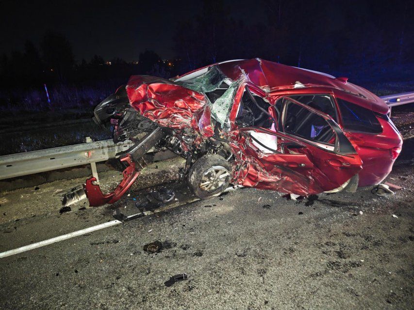 В аварии на трассе во Мценском районе погибли два человека