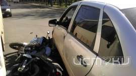 В Орле столкнулись Лада "Гранта", Хендай и скутер