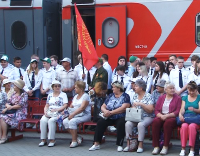 В маршруте – Орёл, Залегощь, Верховье, Змиёвка, Глазуновка и Мценск. Наш регион посетил поезд Победы