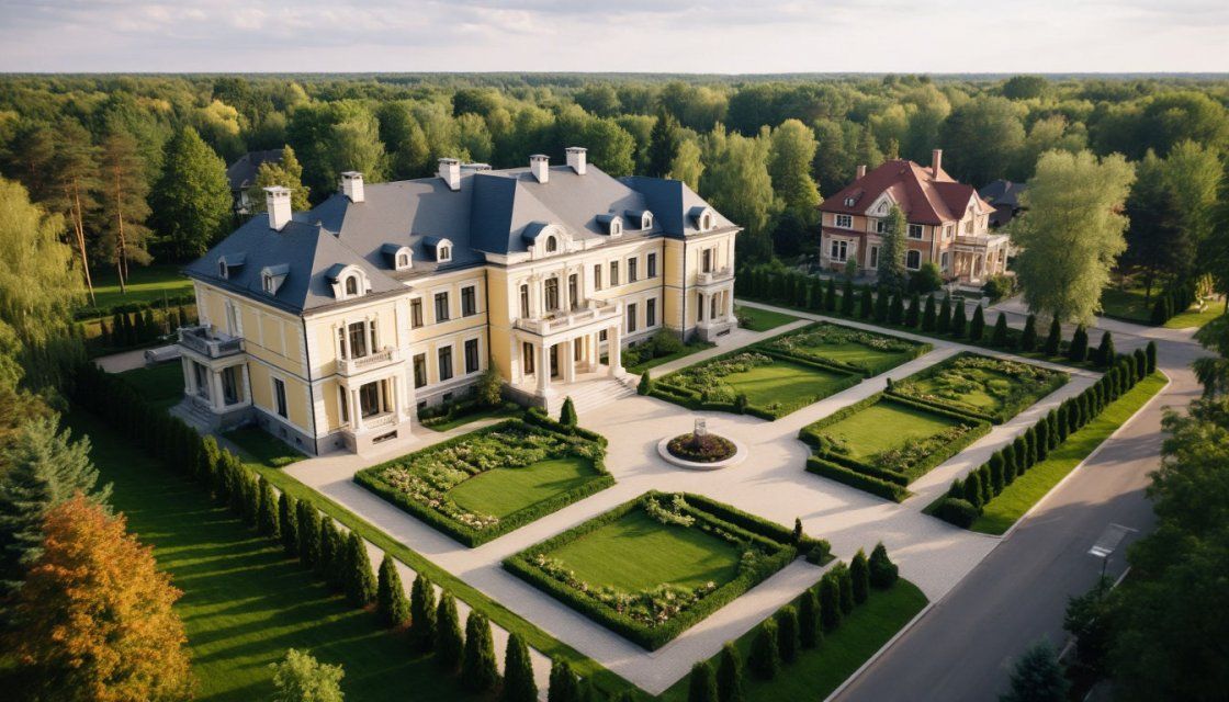 Локации сериала Няня Оксана: элитный коттеджный поселок в Подмосковье