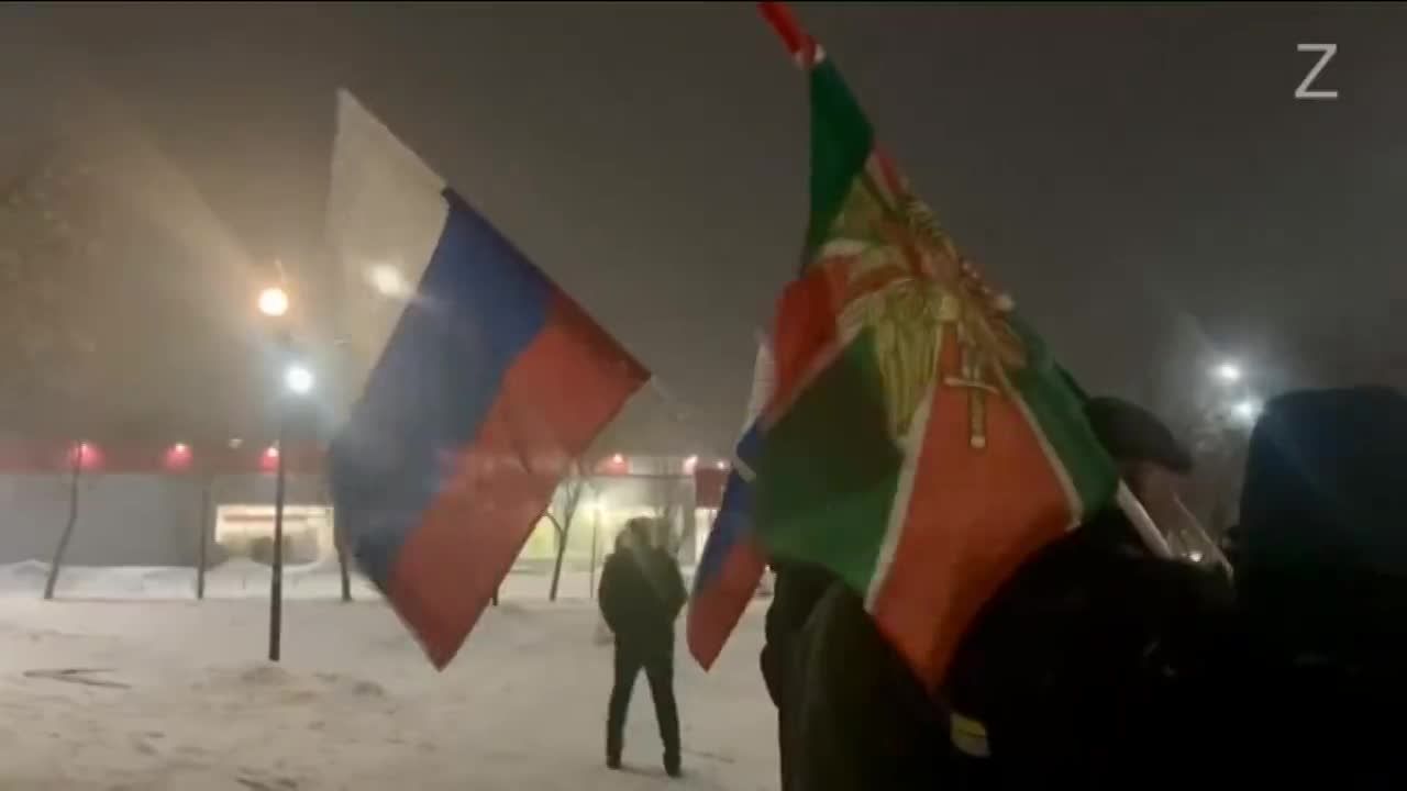 В Орле прошла акция в поддержку российских войск