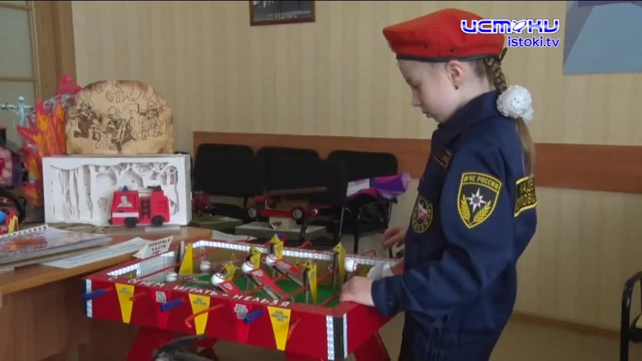 Областной этап ежегодного конкурса детского творчества прошёл на днях в первой пожарноспасательной части