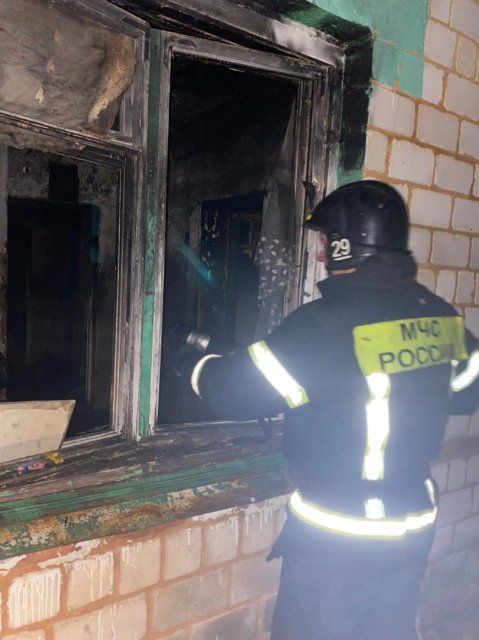 В Хомутово в пожаре погибла женщина