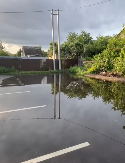 Новая дорога на Светлой жизни испытание дождем не прошла