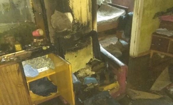 В Орле на Автовокзальной едва не сгорел мужчина