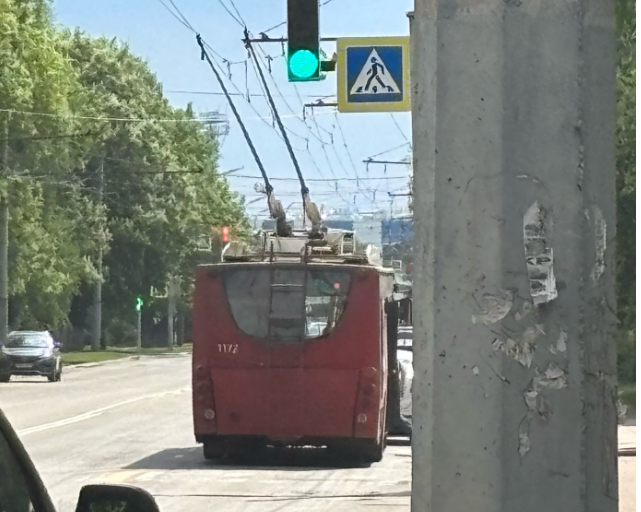 В Орле троллейбусы снова не ездят до автовокзала