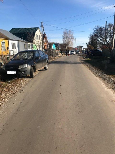 В Кромском районе водитель на легковушке сбил велосипедиста
