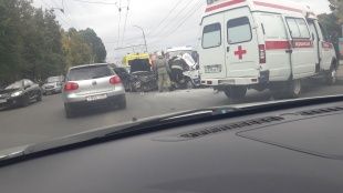 Серьезное ДТП произошло на Наугорском шоссе в Орле