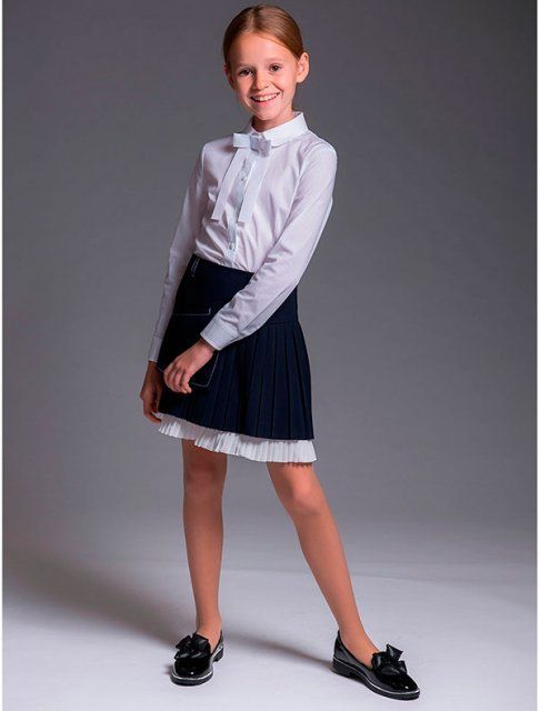 Выбор модной и удобной школьной юбки