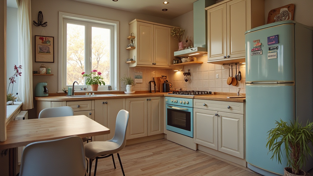 Зонирование на маленькой кухне: как разделить пространство с помощью мебели?