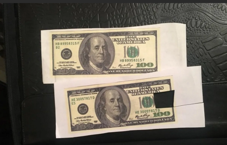 В Орловской области нашли фальшивые $100