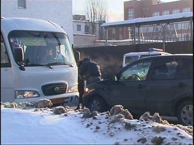 И вновь ул. Лескова утром остановилась...
