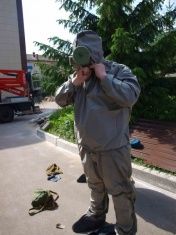 Сотрудники орловского МЧС сдают зачеты по профподготовке